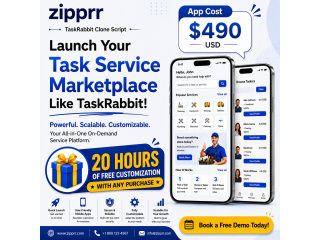 WHY Open-Source + $490 Makes Zipprr's Taskrabbit Clone Risk-Free to Launch