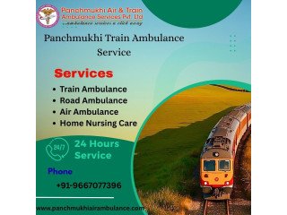 Panchmukhi Train Ambulance in Delhi  Travel with ICU in the Train Compartments