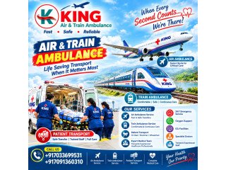 King Emergency Train Ambulance in Delhi- Patient Transfer without complexities