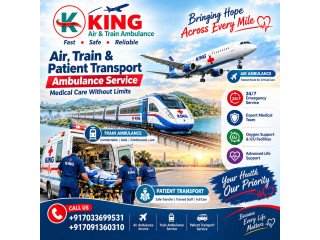 King Low Cost Train Ambulance in Chennai- Hospital to Hospital Transfer with cost efficiency