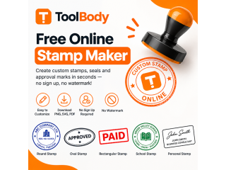 Free Online Stamp Maker  Create Custom Stamps Without Watermark In Okara