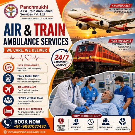 panchmukhi-train-ambulance-from-ranchi-bedridden-patient-transfer-with-comfort-big-0
