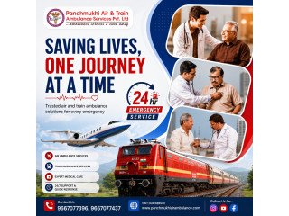 Panchmukhi Train Ambulance in Delhi- easy relocation and promise to safety
