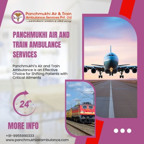 pick-air-ambulance-in-delhi-with-superb-medical-system-by-panchmukhi-big-0