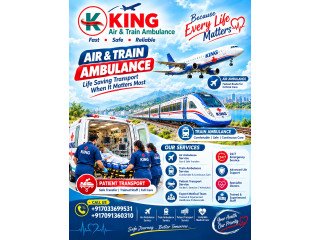 King Emergency Train Ambulance in Guwahati- Seamless Hospital Transfer by Train