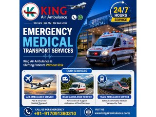 King Train Ambulance from Bhopal- ideal for conducting easy transfer