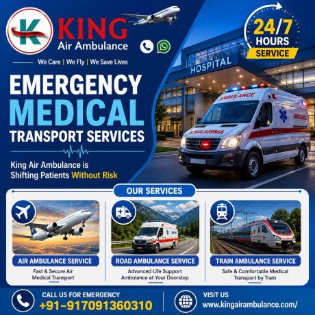 king-train-ambulance-from-bhopal-ideal-for-conducting-easy-transfer-big-0