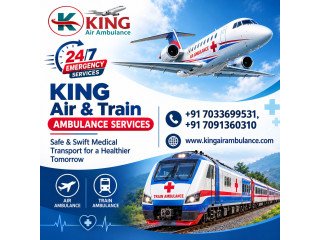 King Train Ambulance from Nagpur- authentic, well-coordinated and safe