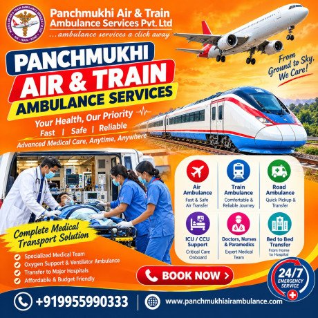 panchmukhi-train-ambulance-from-ranchi-travel-under-professional-supervision-big-0