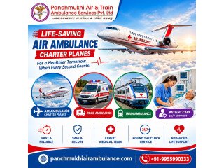 Panchmukhi Affordable Air Ambulance in Patna- Critical Care Transfer arranged with appropriateness