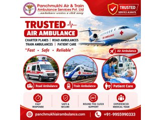 Panchmukhi Low Cost Air Ambulance in Guwahati- Patient Transport Services without Causalities