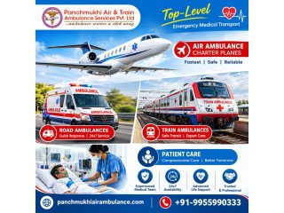 Panchmukhi Hi Tech Air Ambulance in Bangalore- Medical Travel Solution arranged immediately