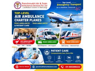 Panchmukhi Affordable Air Ambulance from Varanasi- Specialized Patient Transport with Transparency