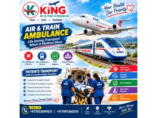 King Train Ambulance from Chennai- Interstate Medical Transfer