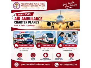 Panchmukhi Hi Tech Air Ambulance in Ernakulam- effortlessness involved during the shifting