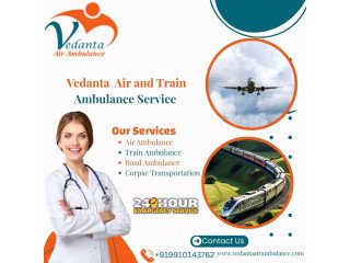 Transfer a Critical Patient with Vedanta Air Ambulance Service in Hyderabad