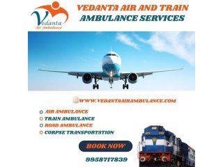 Vedanta Air Ambulance Service in Mumbai Monitors Health Condition