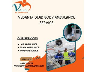 Vedanta Dead Body Ambulance Services in Bangalore - 24/7 Body Transportation Availability
