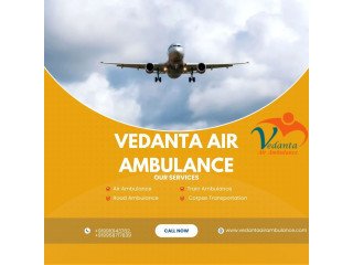 Vedanta Air Ambulance Service in Siliguri Offers Additional Features