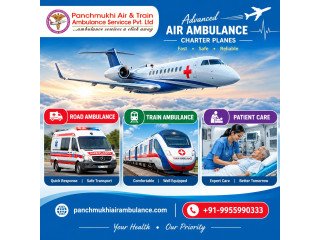 Panchmukhi Affordable Air Ambulance in Ranchi- Intercity Medical Flights at a budgeted price