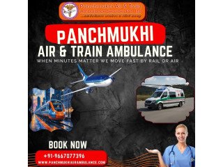 Panchmukhi ICU Train Ambulance from Delhi  Relocate a Patient without Any Unevenness