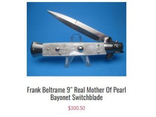 Own the Craft of Classic Frank Beltrame Italian Switchblades