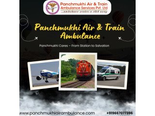 Panchmukhi Air and Train Ambulance from Dibrugarh- Helping Patients reach the selected location efficiently