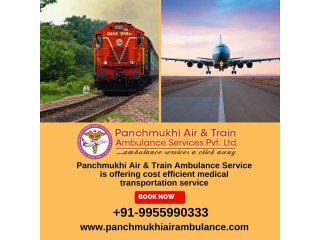 Panchmukhi Hi Tech Train Ambulance in Guwahati- Helpful is making the relocation easier