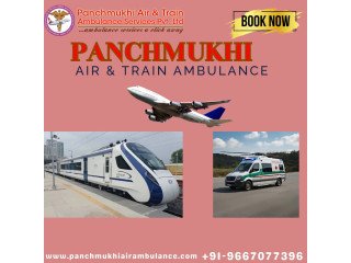 Panchmukhi Low Cost Train Ambulance in Patna- Helpful in making the transfer non risky