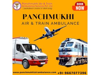 Panchmukhi Train Ambulance Service in Delhi- Completely Safe and Comfortable journey