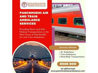 Obtain an Air Ambulance from Delhi with the Latest Medical Accessories by Panchmukhi