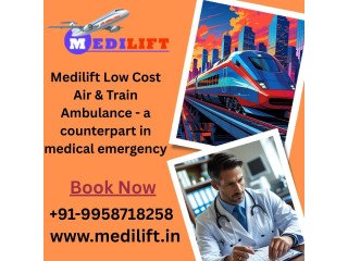 Medilift Train Ambulance Service in Kolkata- extends a helping hand in times of emergency