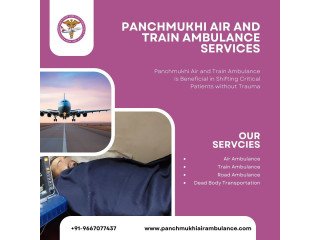 Take an Air Ambulance in Patna with a Complete Medical Setup by Panchmukhi