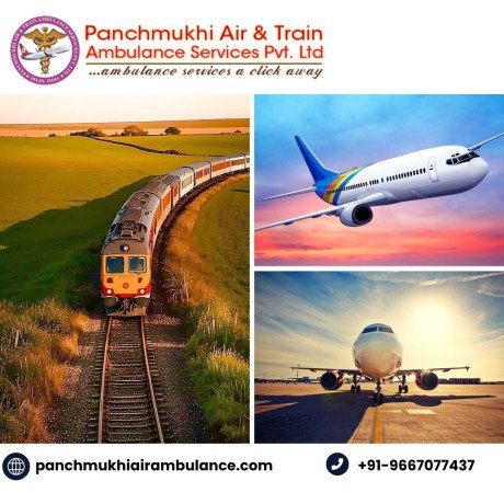 select-air-ambulance-in-siliguri-with-trusted-medical-care-by-panchmukhi-big-0