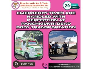 Panchmukhi Dead Body Transfer in Hyderabad  A Reliable Body Freezer Service, Available on Time