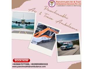 Panchmukhi Train Ambulance in Delhi boasts a long and successful track record of providing reliable medical transport