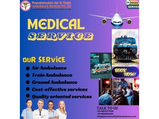Panchmukhi Air and Train Ambulance in Patna- responsive and dedicated staff