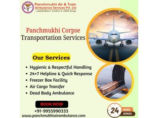 Panchmukhi dead Body Transfer in Delhi by Air Cargo  Choose the best solution