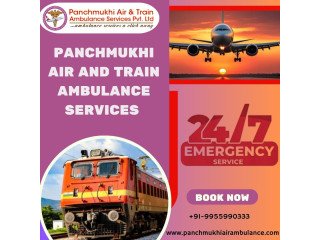 Hire Panchmukhi Air Ambulance Service in Guwahati with Full Hi-tech ICU Setup