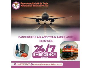 Hire the finest Panchmukhi Air and Train Ambulance Services in Chennai to transport a patient from one location to another without any hassle