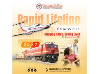 Panchmukhi ICU Train Ambulance in Guwahati- best patient Shifting Ambulance arranged