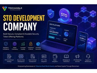 STO Development Company for Secure Tokenized Investments