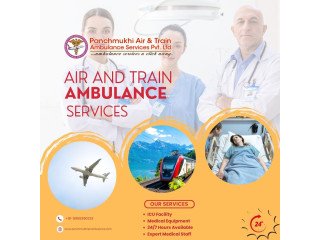 Panchmukhi ICU Train Ambulance in Guwahati- guaranteed safety records maintained