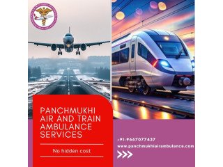 Book Panchmukhi Air and Train Ambulance Service in Indore with Advanced Medical Tools