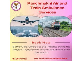 Rely on the Trustworthy Relocation Offered at Panchmukhis Air Ambulance Service in Raipur