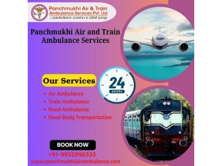 Utilise Top-level Panchmukhi Air and Train Ambulance Service in Chennai with ICU Setup
